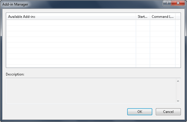 01- VS2010 Speed- Addin Mgr